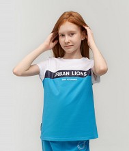 Футболка для девочек «Urban Lions»