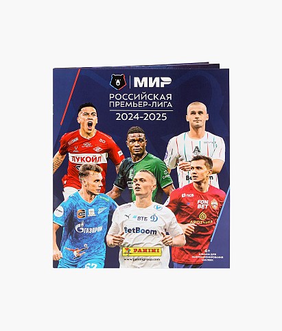 Sticker album season 2024/25