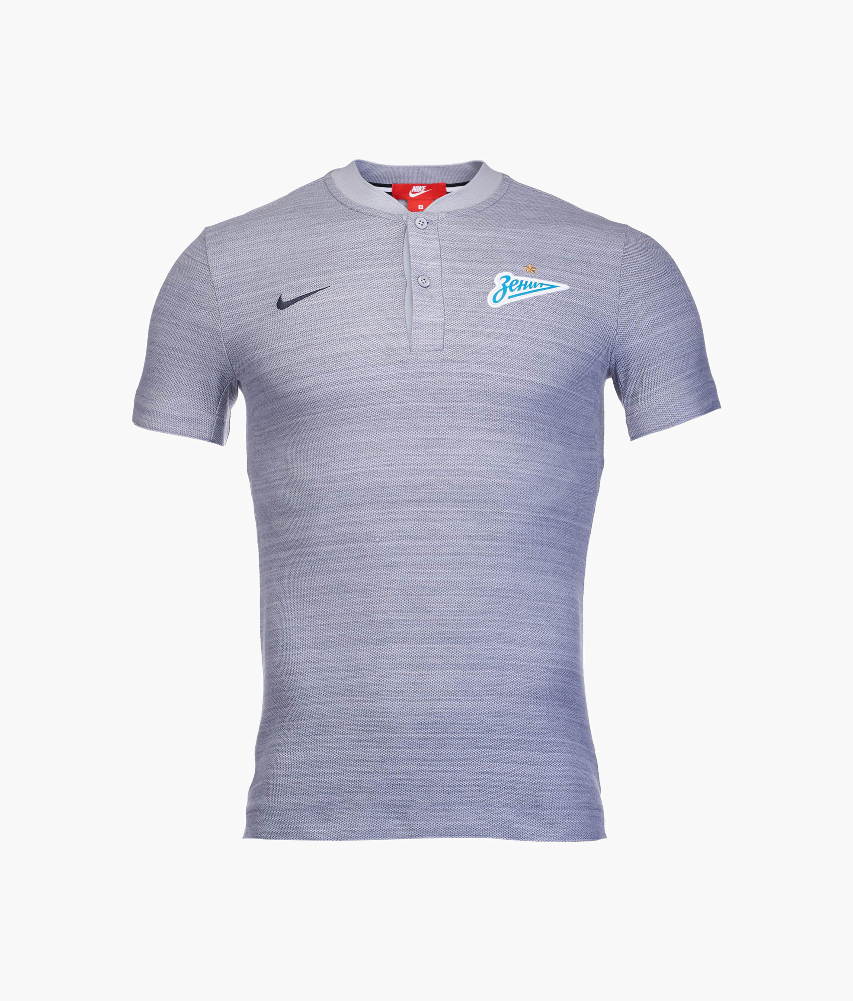 Поло Nike Zenit сезона 2018/19 Nike Цвет-Серый
